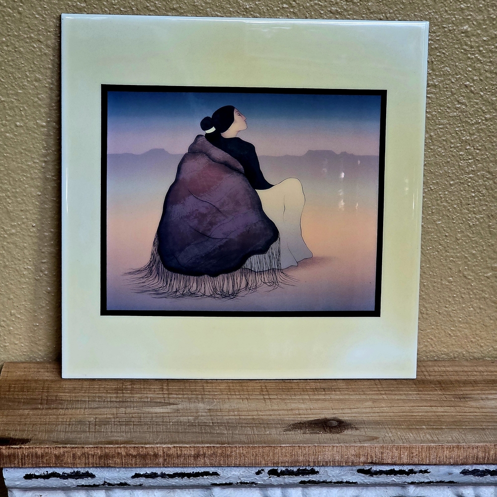 RC Gorman 171 /RG "Catalina De Mora" Vintage Art Tile